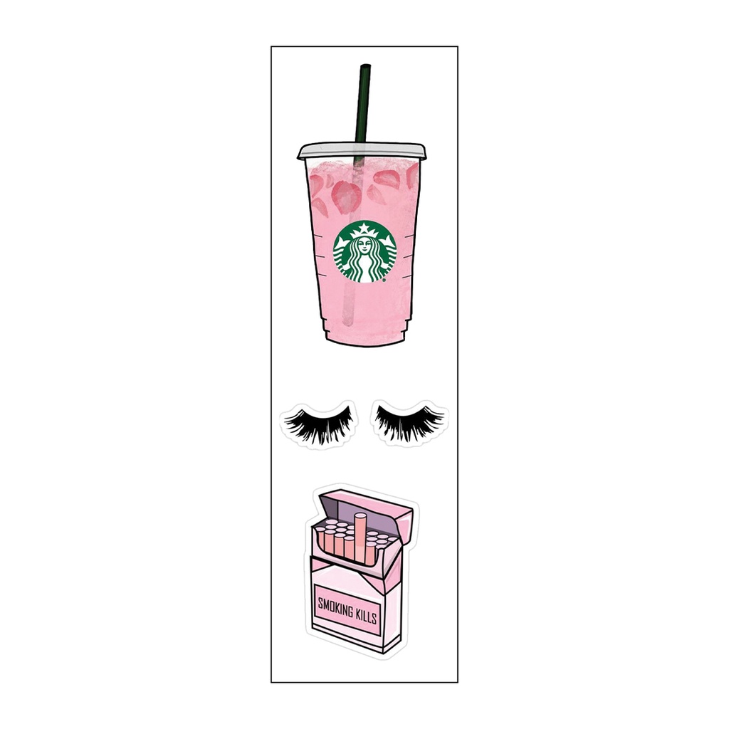Barbie Vinyl Sticker Pack Reusable &amp; Waterproof