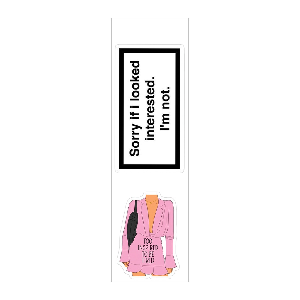 Barbie Vinyl Sticker Pack Reusable &amp; Waterproof