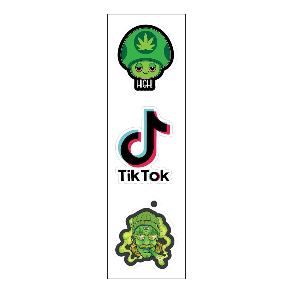 High Vinyl Sticker Pack Reusable &amp; Waterproof