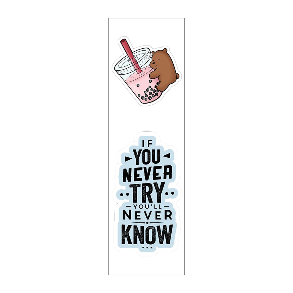 Power Girl Vinyl Sticker Pack Reusable &amp; Waterproof
