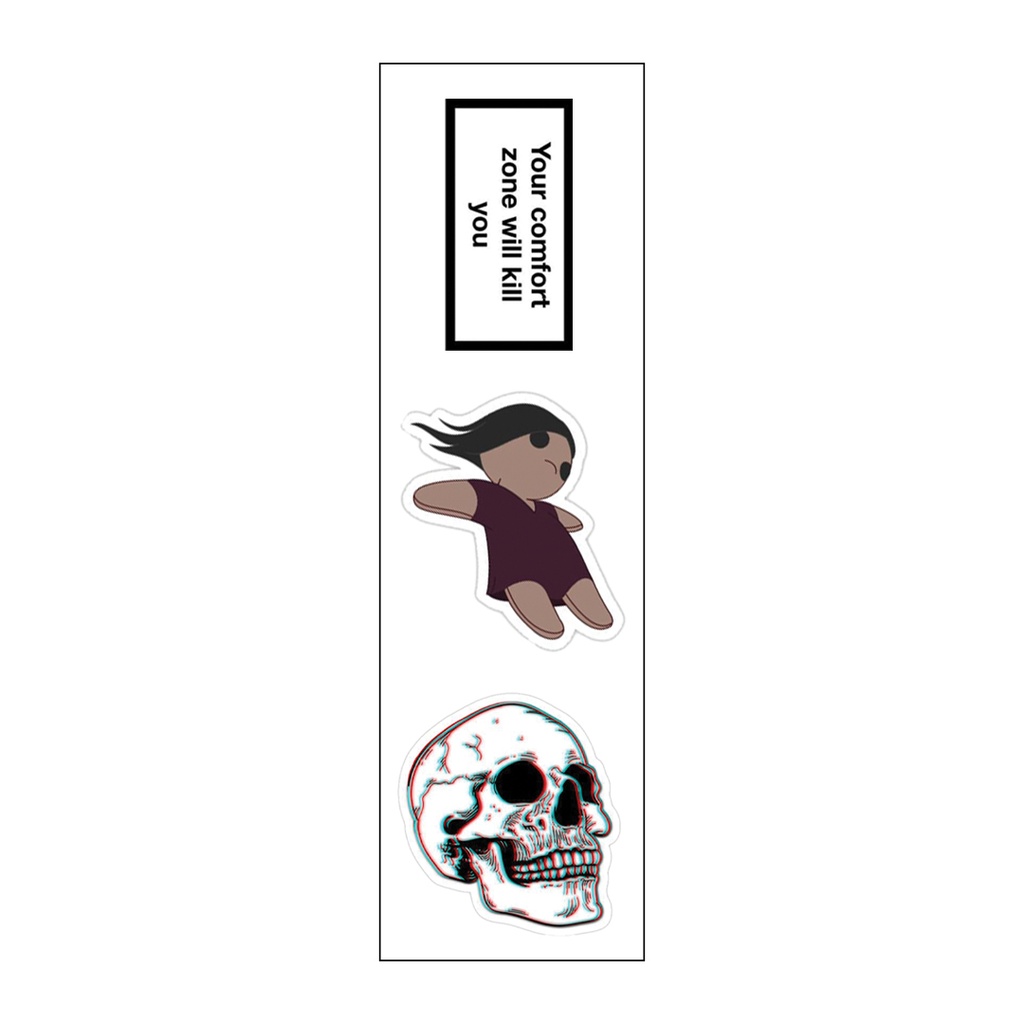 i hate people sticker