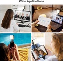 U80 Pro ريج لايت ميني بمشبك دوار واضاءة ار جي بي