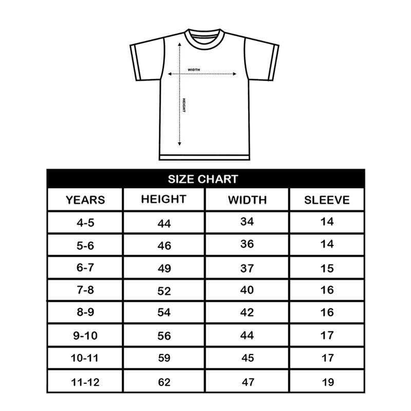 Mikey تيشيرت اطفال قطن باللون الاسود