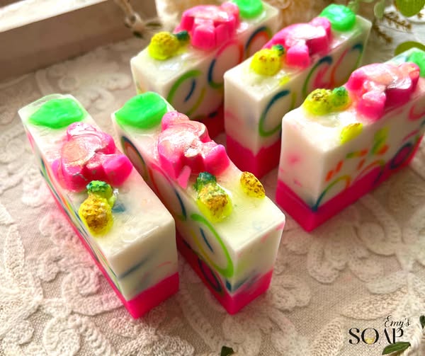 flamingo soap
