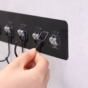 عرض 3 شماعة حوائط ذاتية اللصق ب 6 هوكHH00013345