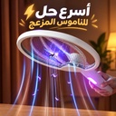 مضرب ناموس كهربائي  بضوء ليد قابل للطي 3000 فولت