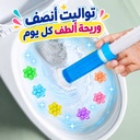 جيل لتنظيف وتعقيم التواليت بتصميم سرنجة للتحكم