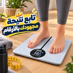 [HH00019792] ميزان رقمي لقياس وزن الجسم  سعة 180 كجم