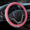 غطاء دريكسيون جلد مزين بالماس مانع للانزلاق لراحة اليد اثناء القيادة