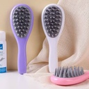 فرشاة سيليكون لتنظيف وتدليك الشعر بعمق