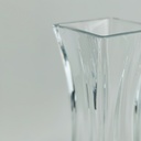 فازة زجاج شفاف مقاس 30 * 12 سم لترتيب الزهور وتغير الديكور