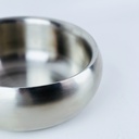 بولة استانلس استيل عميقة للسلطة - مقاس 28 سم