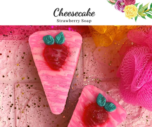 chees cake strawberry