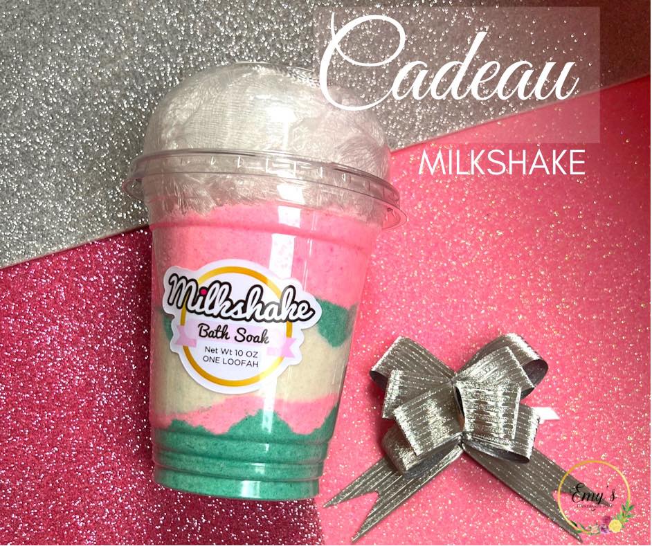 milk shake cadeau soap
