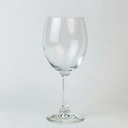 طقم كاسات 6 قطع زجاج شفاف لتقديم العصائر والمشروبات