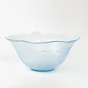 بولة زجاج لتقديم وتناول السلطات والفواكه