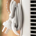 عرض 3 منظم الاسلاك والكابلات للادوات والاجهزة الكهربائية بلزق دبل فيس قوي