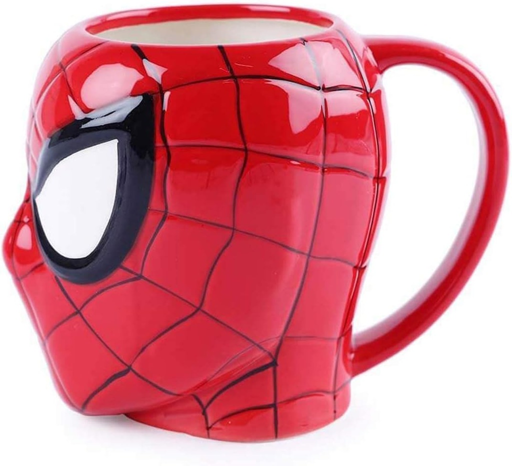 مج سبايدر مان سيراميك بتصميم ثري دي للشاي والنسكافيه