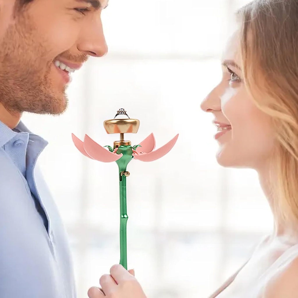 بوكس خاتم على شكل وردة