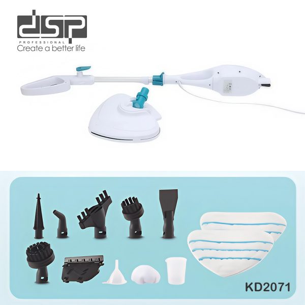 مساحة بخار متعددة الاستخدامات 10 في 1 بمقبض قابل للفصل بقدرة 1500 وات