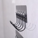 عرض 3 شماعة حوائط ذاتية اللصق ب 6 هوكHH00013345