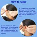 سدادات أذن سيليكون لتقليل الضوضاء قابلة لإعادة الاستخدام