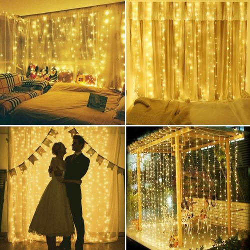 ستارة ليد رمضانية 16 فرع بإضاءة ورم مع 8 أوضاع تشغيل