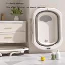 بانيو استحمام للاطفال قابل للطي مع شاشة تاتش لعرض درجة الحرارة