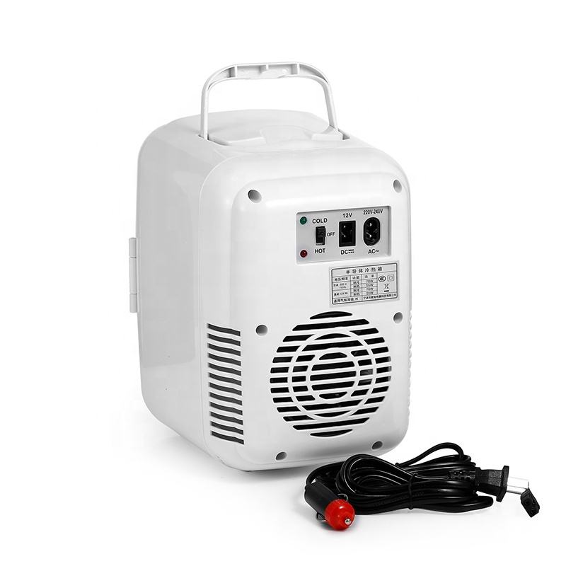 ثلاجة ميني محمولة بسعة 4 لتر للمشروبات للمنزل والسيارة