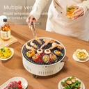 شواية فحم محمولة متعددة الاستخدامات مناسبة للسفر والتخييم