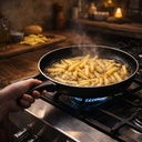 طاسة تيفلون  لتحمير الطعام بمقبض  لسهولة الحمل - مقاس 30 سم