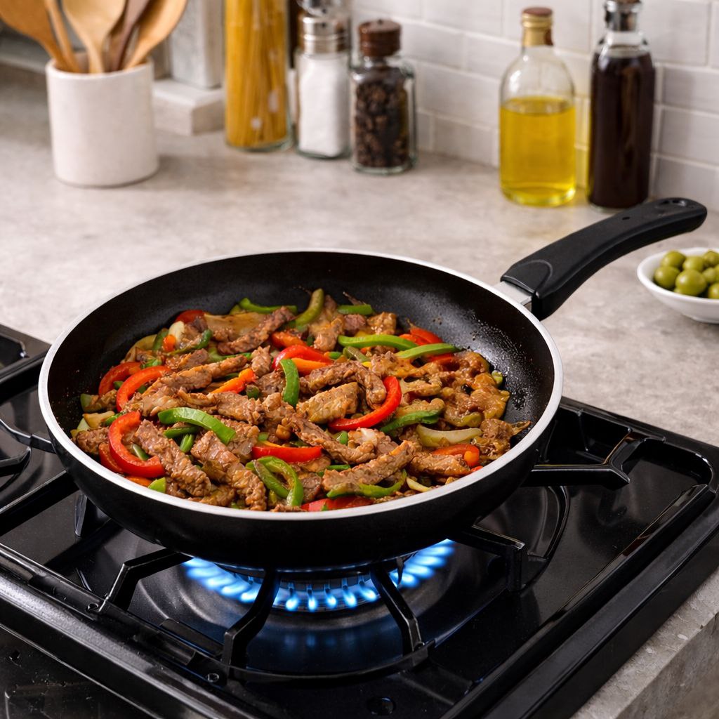 طاسة قلي تيفلون مقاومة للالتصاق - مقاس 22