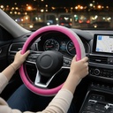 غطاء دريكسيون جلد مزين بالماس مانع للانزلاق لراحة اليد اثناء القيادة