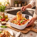 طاجن فرن بورسلين مستطيل الشكل - مقاس 15 * 8