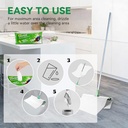 باكت مناديل مبللة للممسحة لتنظيف وتلميع الأرضيات 12 منديل