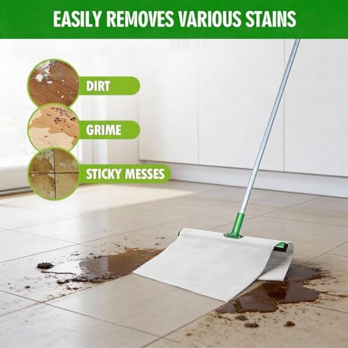 باكت مناديل مبللة للممسحة لتنظيف وتلميع الأرضيات 12 منديل