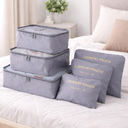 مجموعة منظم حقائب السفر لجعل السفر أكثر راحة 6 قطع