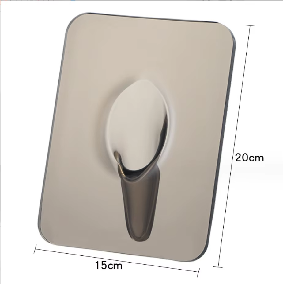 فازة أكريليك شفافة بتصميم عصري لتزيين الورد مقاس 20×15 سم