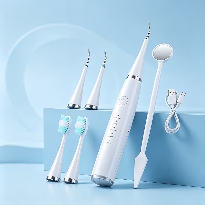 جهاز تنظيف الأسنان بالموجات فوق الصوتية لإزالة الجير والبلاك 31000 ذبذبة 5 أوضاع