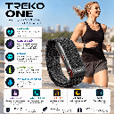 سوار TREKO ONE الذكي بدون شاشة لمتابعة الصحة واللياقة البدنية مع بلوتوث وتطبيق G band