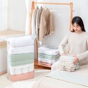 كيس فاكيوم معطر لتخزين الملابس والمفروشات وتوفير المساحة  محكم الغلق مقاس 60*80