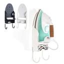 حامل المكواة الحائطي المميز بخطافات لحمل طاولة الكي وتوفير المساحة