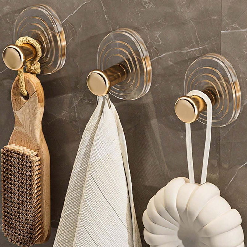 مقبض جولد 3 قطع بديل ليد الدواليب والأدراج بلزق دبل فيس قوي