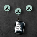 طقم هوك 3 قطع شكل شماعة لتعليق الملابس