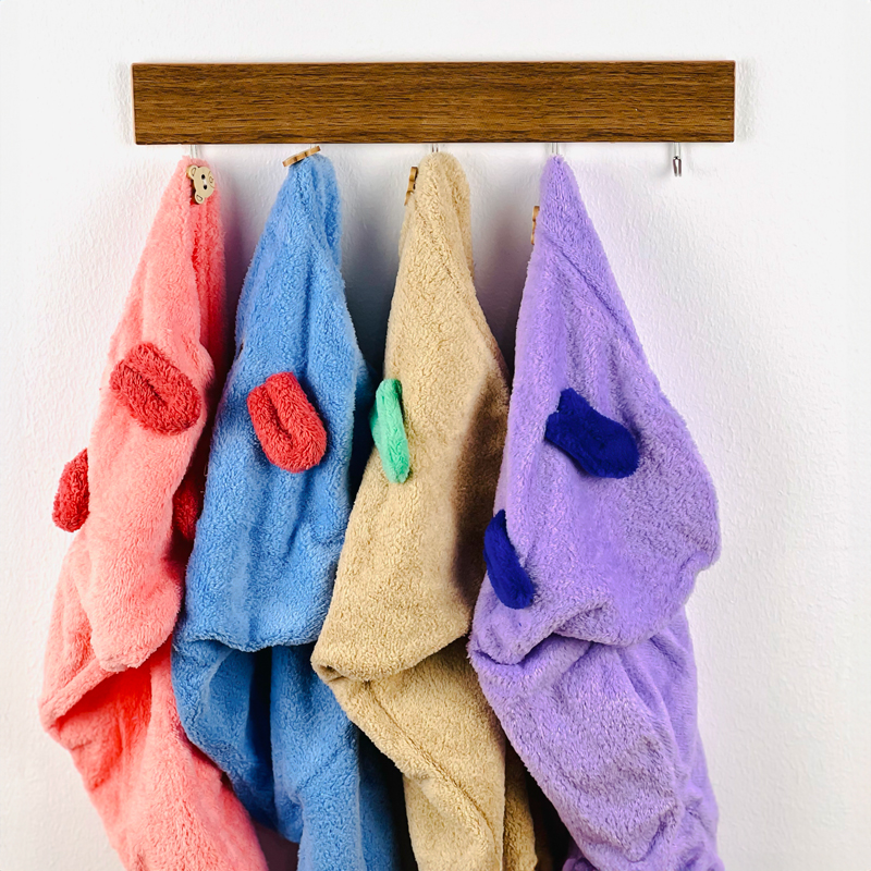 شماعة حوائط 5 هوك لتعليق الملابس أو ادوات المطبخ والحمام بلزق دبل فيس قوي