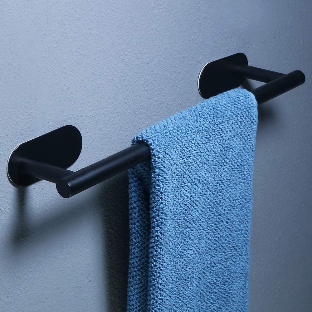 حامل معدني لتعليق الفوط بلزق دبل فيس لسهولة التركيب