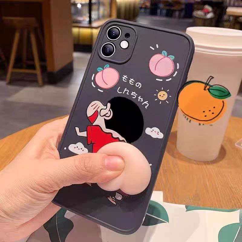 صدادة باب سيارة لمنع الخدوش والصدمات بشكل كرتوني ثري دي - قطعتين