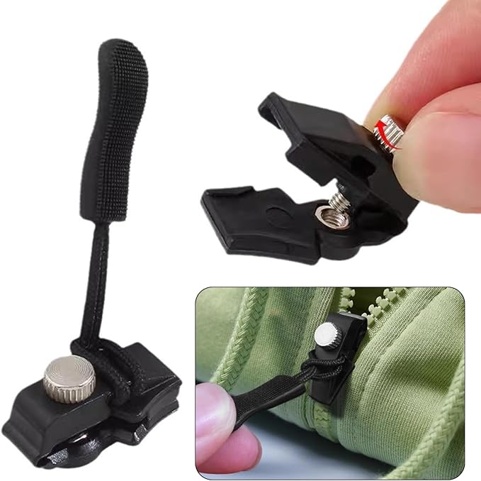 بديل لسحب السوستة للجواكت والشنط سهلة التركيب والفك