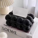 علبة مناديل اكليريك بتصميم بابلز لغرف النوم والاطفال والليفنج