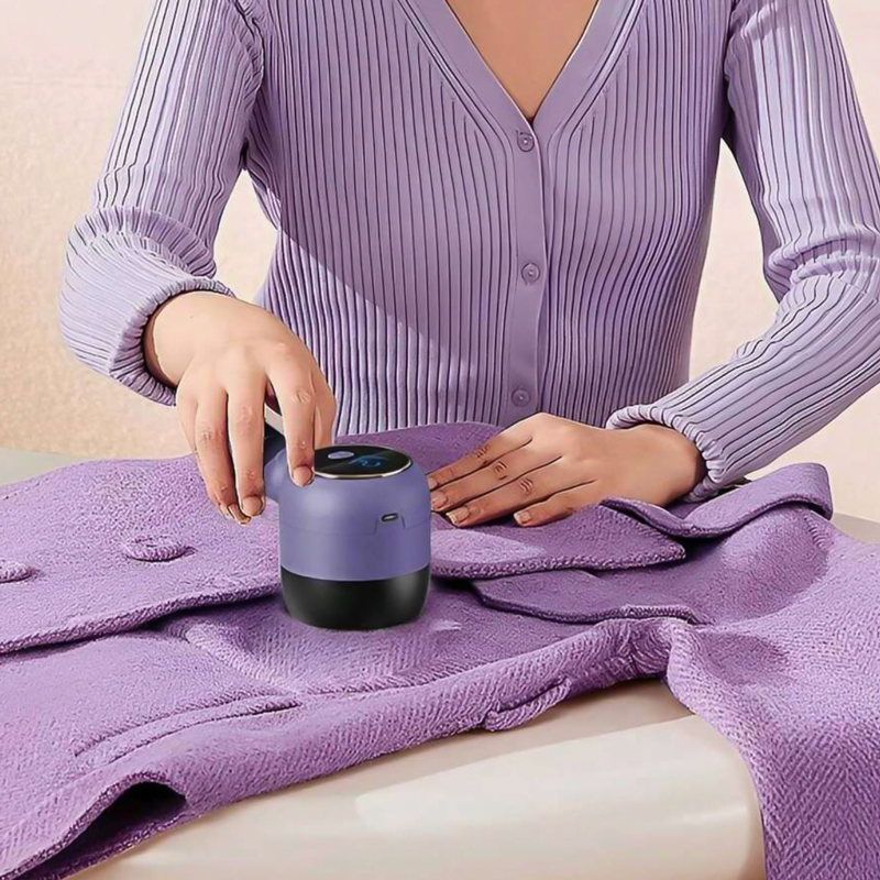 لمامة وبر بشاشة ديجيتال للملابس والمفروشات قابلة لاعادة الشحن